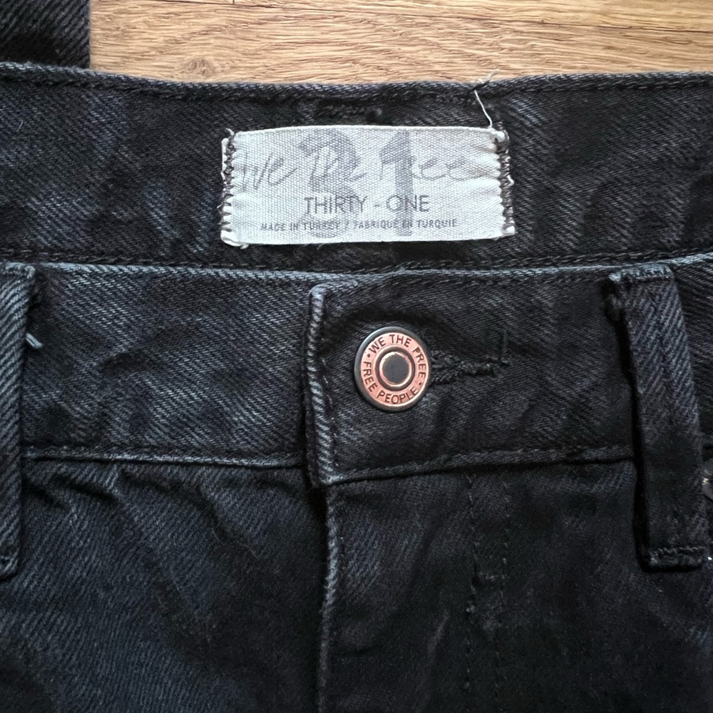Free People We the Free Black jeans